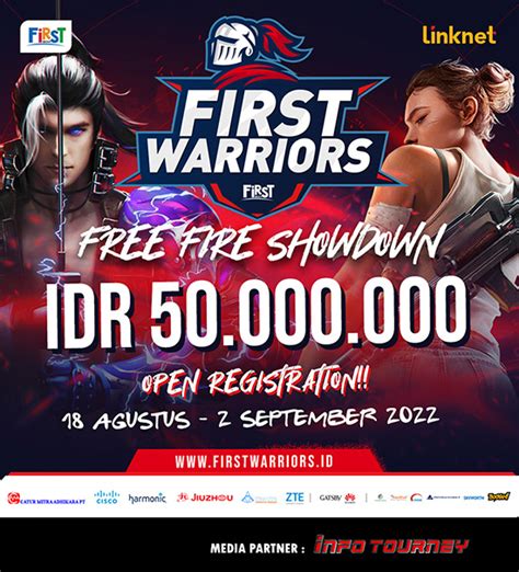 Turnamen Free Fire FIRST WARRIORS 2022