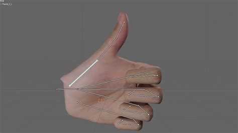 Rigged Hand 3D Model YouTube