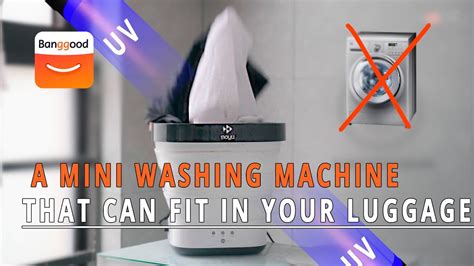 Portable Mini Automatic Washing Machine With Uv Disinfection Sterilizer