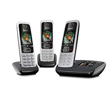 Gigaset C A Trio Schwarz Dect Telefon Test Bewertung