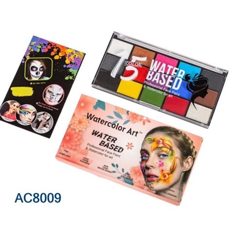 Ac Palette De Peinture Pour Le Visage Et Le Corps Avec Kit De