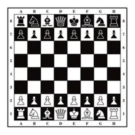 Chess Board Set Up Diagram - Light Switch Wiring Diagram