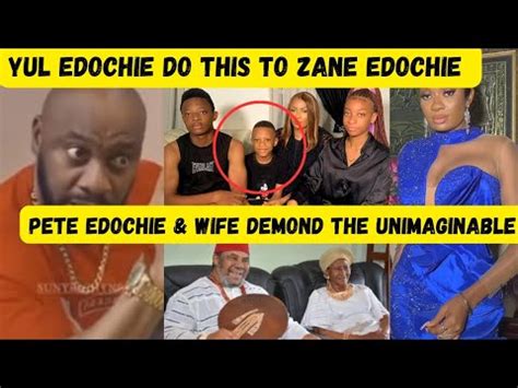 Breaking Yul Edochie Do This To Zane Edochie As He Goes To Lagos May