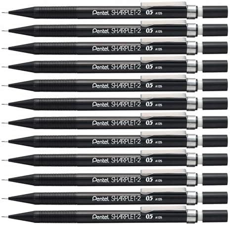 Amazon Pentel Sharplet Mechanical Pencil 0 5 Mm Lead Pack Of 12