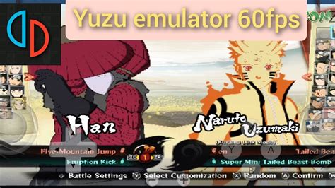 Yuzu Emulator Android 60fps Naruto Shippuden Ultimate Ninja Storm 4