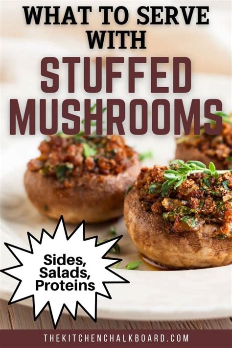 What To Serve With Stuffed Mushrooms 20 Delicious Side Dishes To Mushrooms Elevate Your