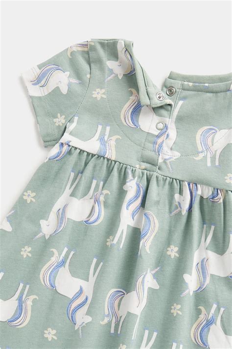 Buy Mothercare Green Party Horse Jersey Dress Online In Malaysia