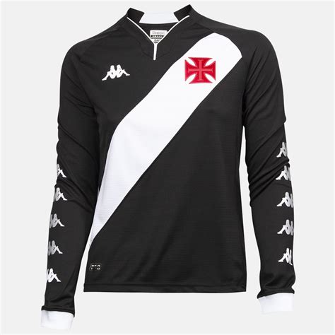 Blusa Manga Longa Vasco Oficial I 2022 Kappa Feminina