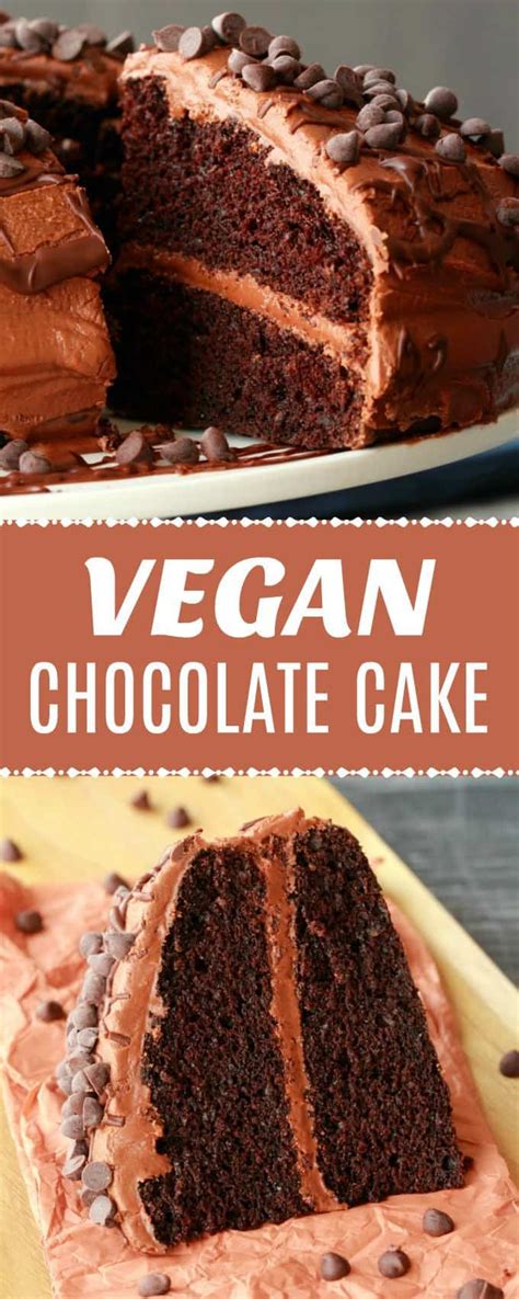 Classic Vegan Chocolate Cake - Loving It Vegan