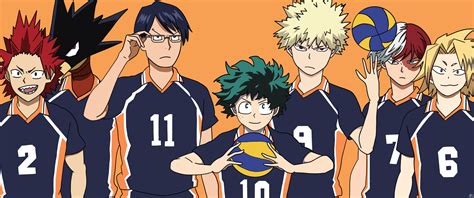 A little BNHA x Haikyuu fanart by me : r/BokuNoHeroAcademia