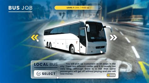 PAID Advanced Bus JOB Level System FiveM Releases Cfx Re Community