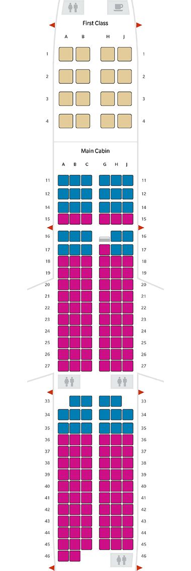 Airbus Industrie A321 Sharklets American Airlines Seating Chart ...