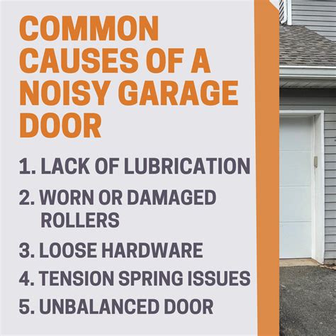 Closing Masters Causes And Solutions For A Noisy Garage Door