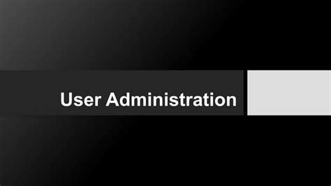 user administration  red hat