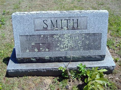 Mary Elizabeth Paquette Smith Find A Grave Memorial