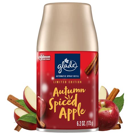 Glade Automatic Spray Refill Air Freshener Autumn Spiced Apple