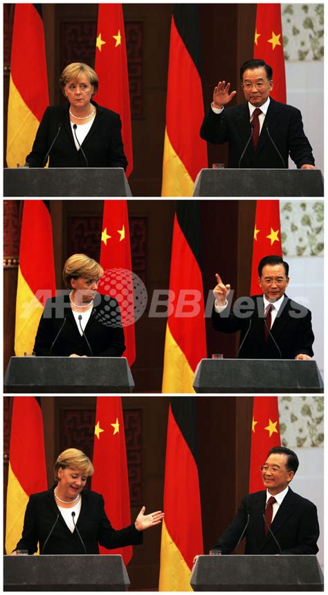 独メルケル首相、中国に国際ルール順守を要請 写真3枚 国際ニュース：afpbb News