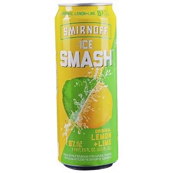 The Liquor Book Buy Smirnoff Smash Lemon Lime 23 5oz Can