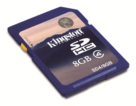 Memoria Sd Kingston 8 Gb Sd48gb