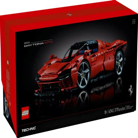 Lego 42143 Technic Ferrari Daytona Sp3 3778 Pieces — Toycra