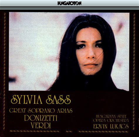 Sass Sylvia Soprano Arias From Verdi And Donizetti Album By Sylvia