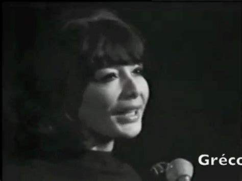 Juliette Gréco Je suis comme je suis Live 1965 Vidéo Dailymotion