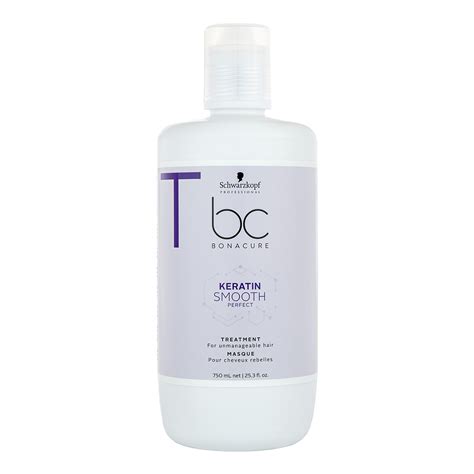 Schwarzkopf Bc Bonacure Keratin Smooth Perfect Treatment 750ml For Unmanageable Hair