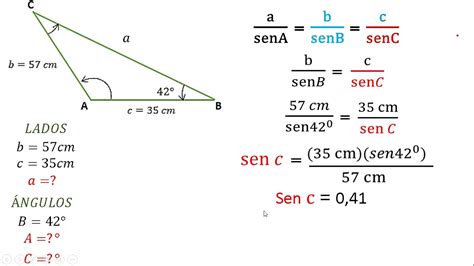 Ejemplos De Ley De Senos Resueltos Y Para Resolver Neurochispas Hot