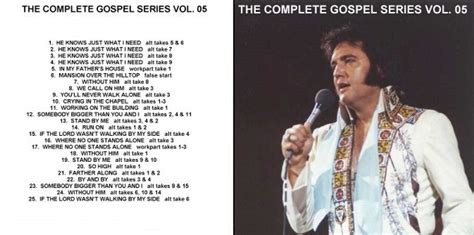 The Complete Gospel Collection Series CD Elvis New DVD And CDs Elvis