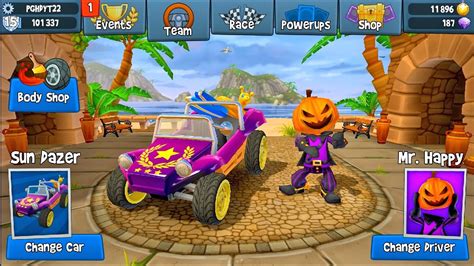 Sun Dazer Racing Mr Happy Beach Buggy Racing Youtube