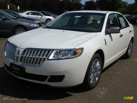 2012 White Platinum Metallic Tri Coat Lincoln Mkz Awd 67493452 Photo