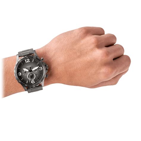 MorningSave Fossil Nate Chronograph Stainless Steel Watch