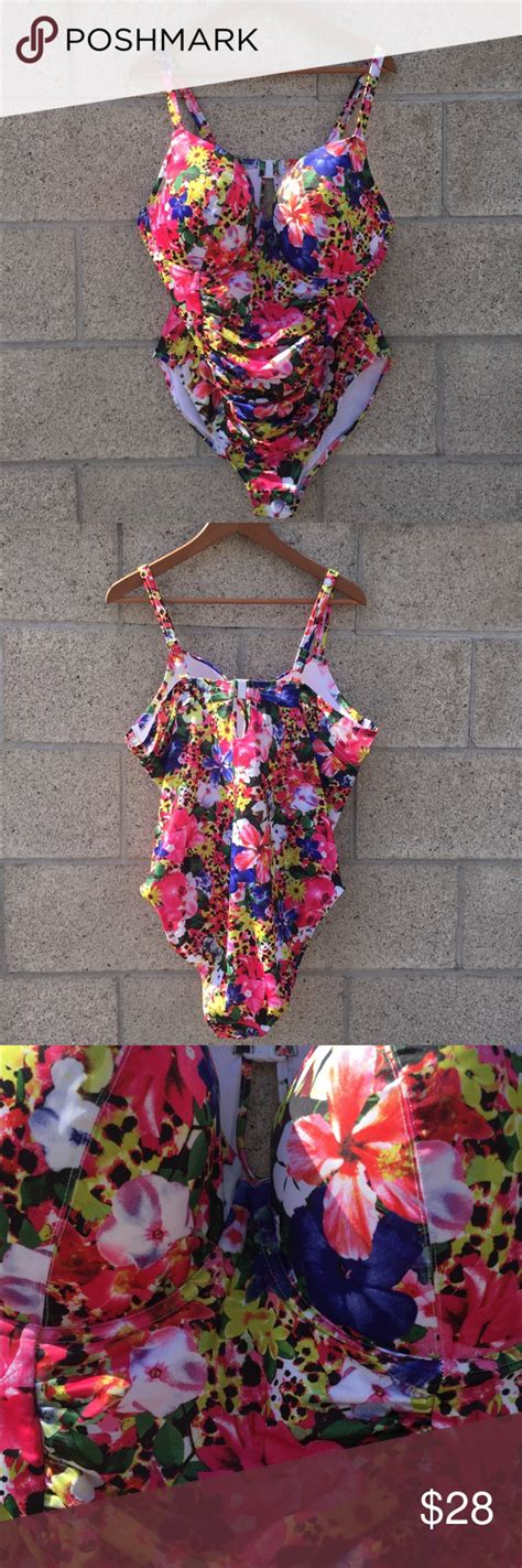 Swim Suits For All floral 22 bathing suit | Bathing suits, Swimsuits ...