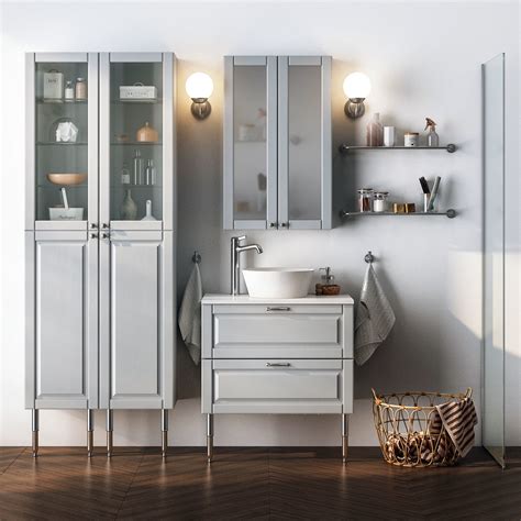 Ikea Godmorgon Bathroom Set 3d Model Cgtrader