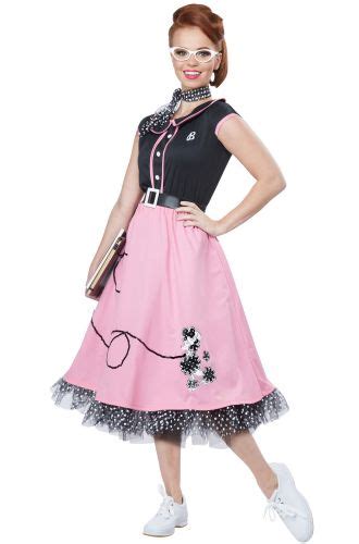 S Poodle Skirt Adult Costume Purecostumes