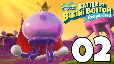 SpongeBob Battle For Bikini Bottom Rehydrated Gameplay Walkthrough Part KING JELLYFISH