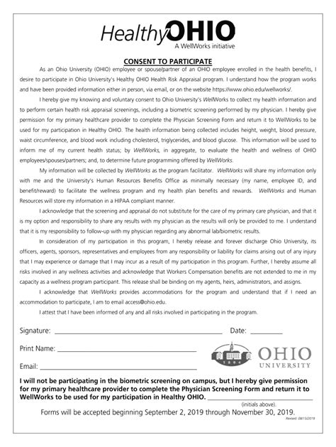 Fillable Online Medical Plan Specific Plan Details Osu Hr The Ohio