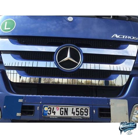 Grille Calandre Mercedes Actros Mp Megaspace En Inox Chrom Access