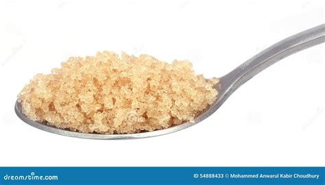 Coarse Crystals Of Brown Sugar Stock Image Image Of Grained Pure