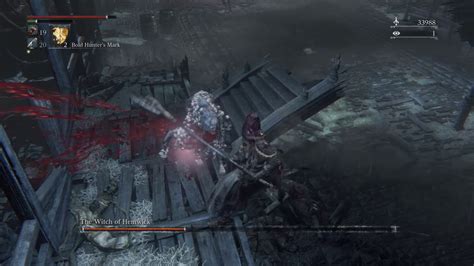 Bloodborne Witch Of Hemwick Boss Fight Youtube