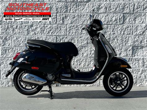 New 2023 Vespa Gts Super 300 Scooters In Pensacola Fl 100144 Nero