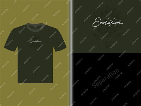 Premium Vector Evolution Vector T Shirt Design Eps Custom Design