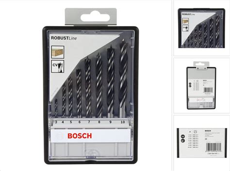 Bosch 8 Delige Houtborenset Bol