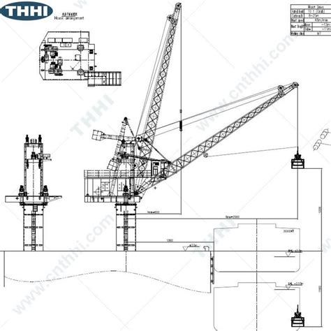 China 10T25M Jetty Unloading Crane For Pallet Cargo Manufacturers