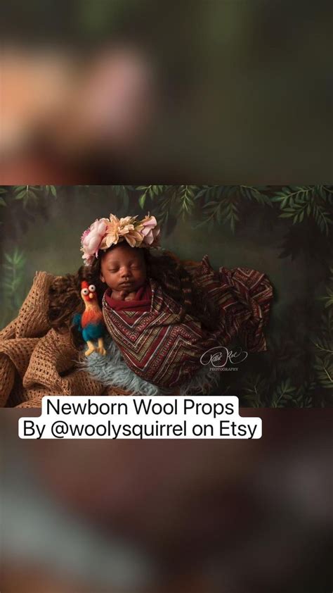 Newborn Wool Props By Woolysquirrel On Etsy Newborn Photography