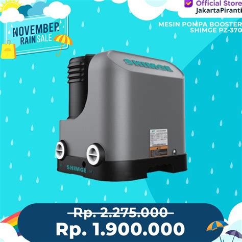 Jual Mesin Pompa Air Pendorong Booster Pump Shimge Pz Shopee