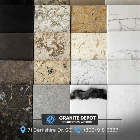 Granite countertops - Granite Depot Columbia - Enhance Your Space with ...