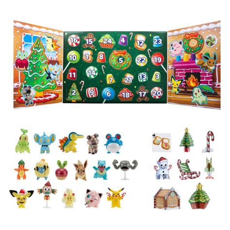 Pok Mon Calendrier De L Avent Battle Figures Holiday Magicfranco