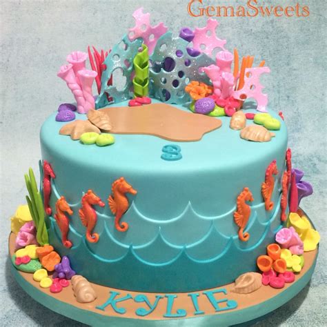 Mermaid Inspired Cake By Gema Sweets Easter Gingerbread House