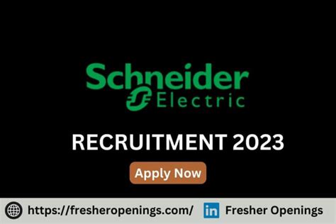 Schneider Electric Fresher Jobs 2023 2024 Off Campus Hiring Apply Now